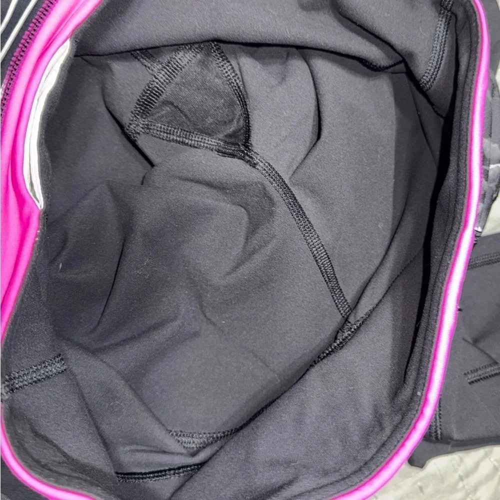Lululemon Speed Tight *Brushed Interlock Black / Quilt Winter 13-28 size 6